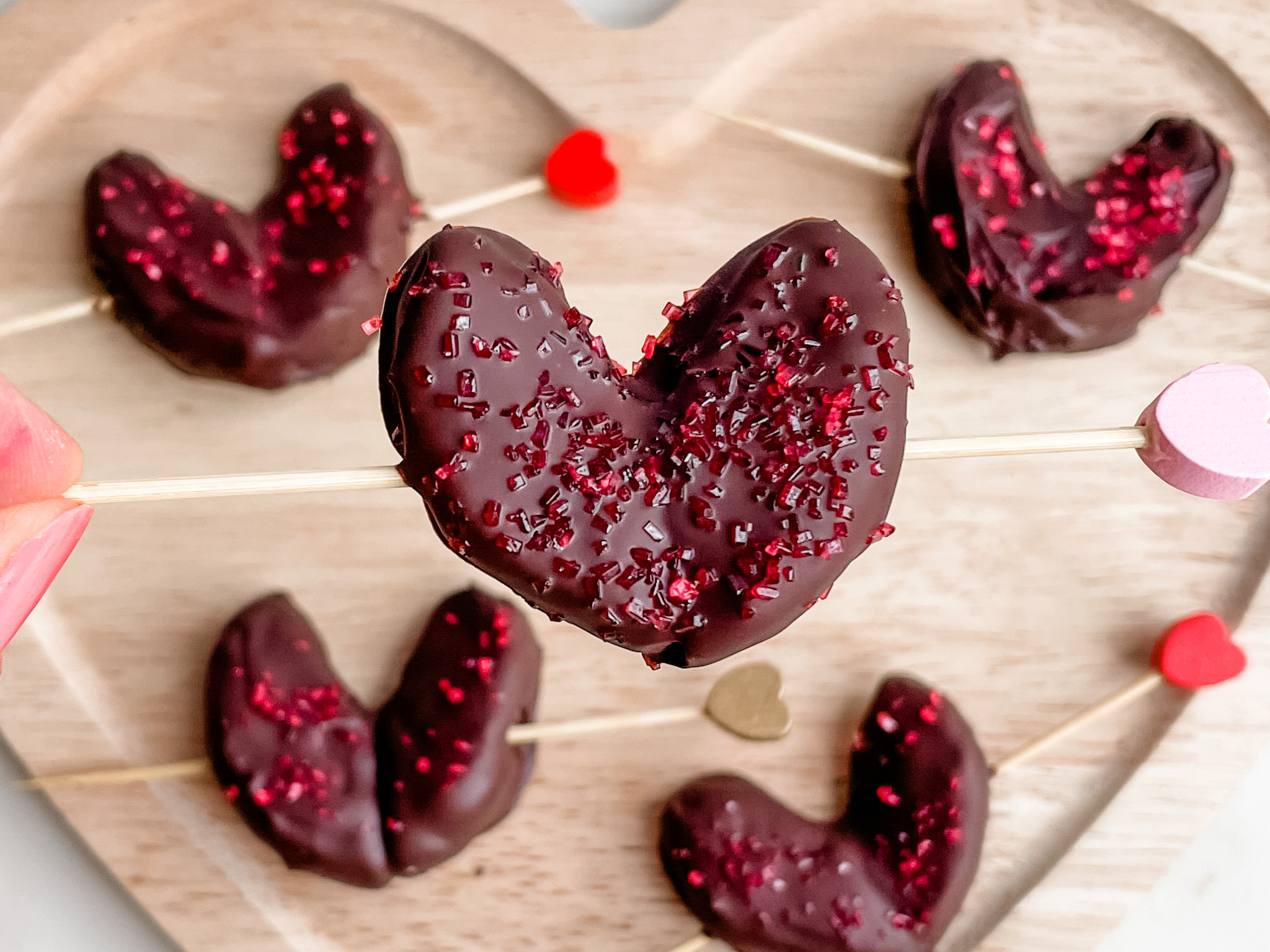 Chocolate Covered Orange Hearts (Clementine Hearts) - Healthy Holme